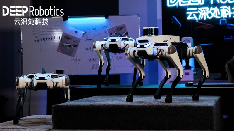 Les robots chiens modulables Jueying Lite 3